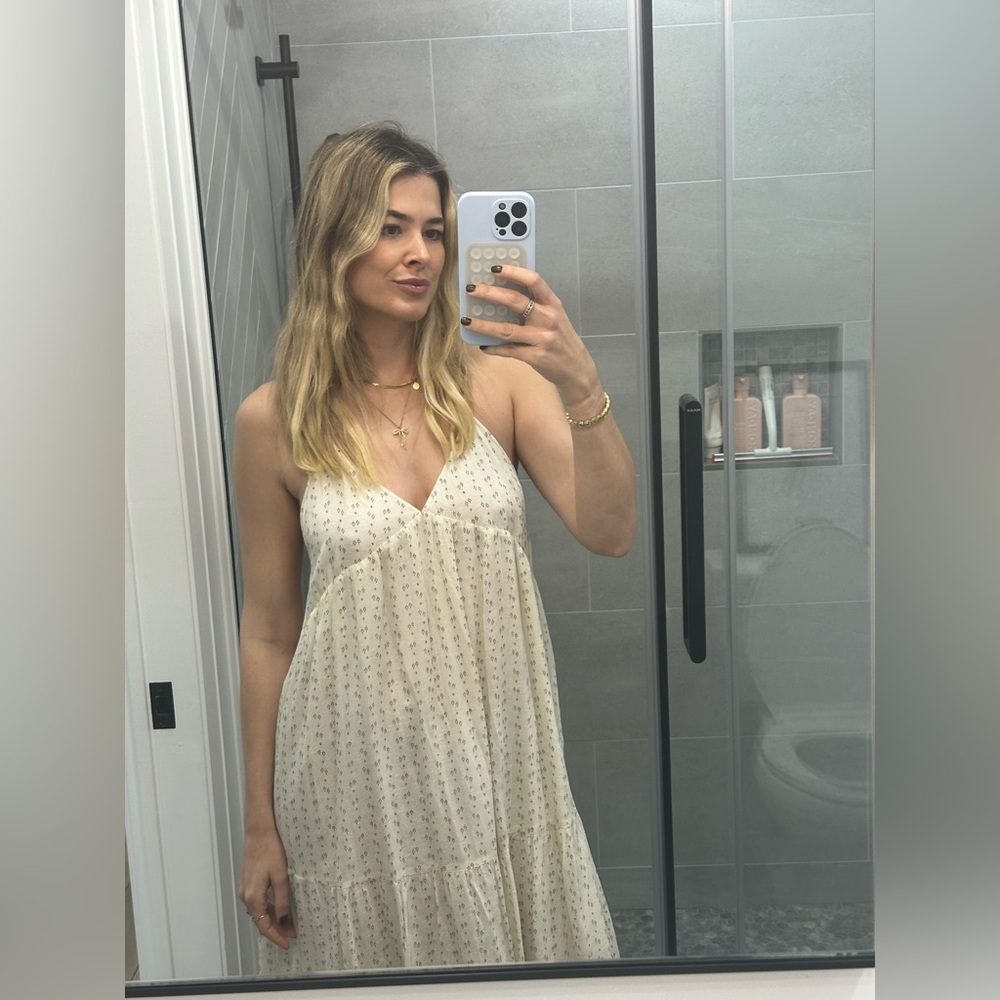 Super feminine BA&SH floral midi dress